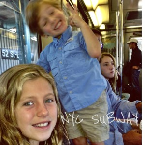 NYC Subway- Things to do in NYC with kids